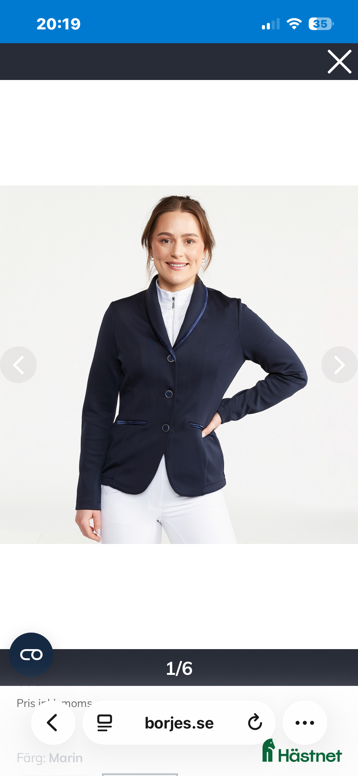 Jackor & Kavajer ryttarutrustning till salu: Fin kavaj! i Jät - Annons 9