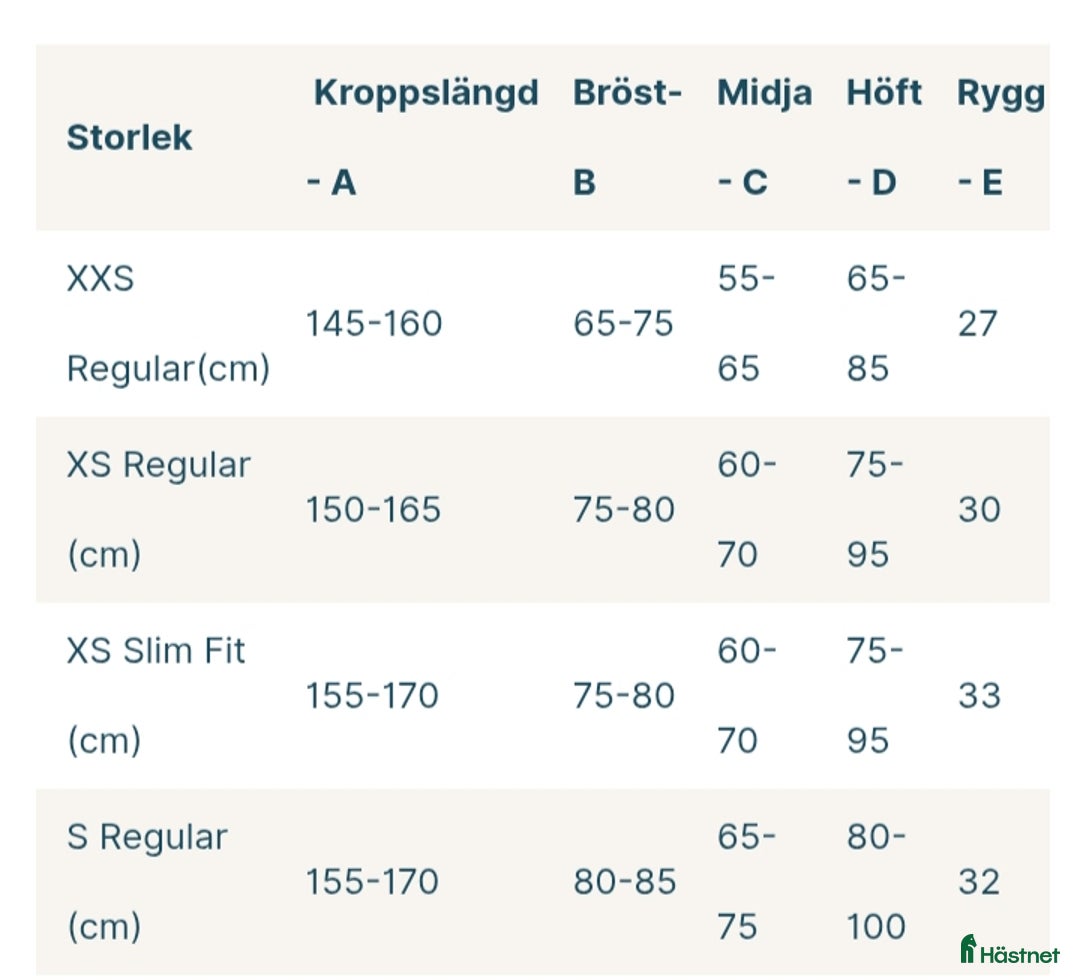 Säkerhetsvästar ryttarutrustning till salu: Säkerhetsväst Freejump Airbag S i Åmotsbruk - Annons 5