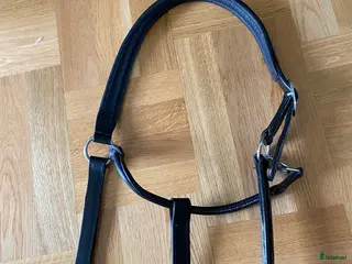 Övrig Hästutrustning hästutrustning Svart lädergrimma full - Annons 4