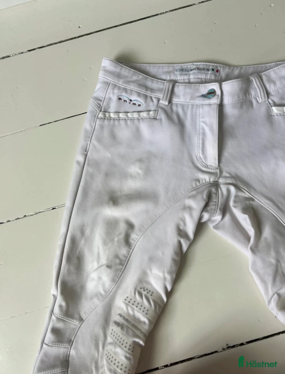 Ridbyxor ryttarutrustning till salu: Ridbyxor Animo - Annons 2