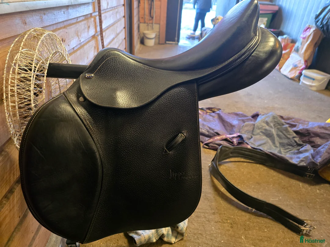 Sadlar hästutrustning till salu: Lippo Allegria svart  17/29 i fint skick i Skövde - Annons 1