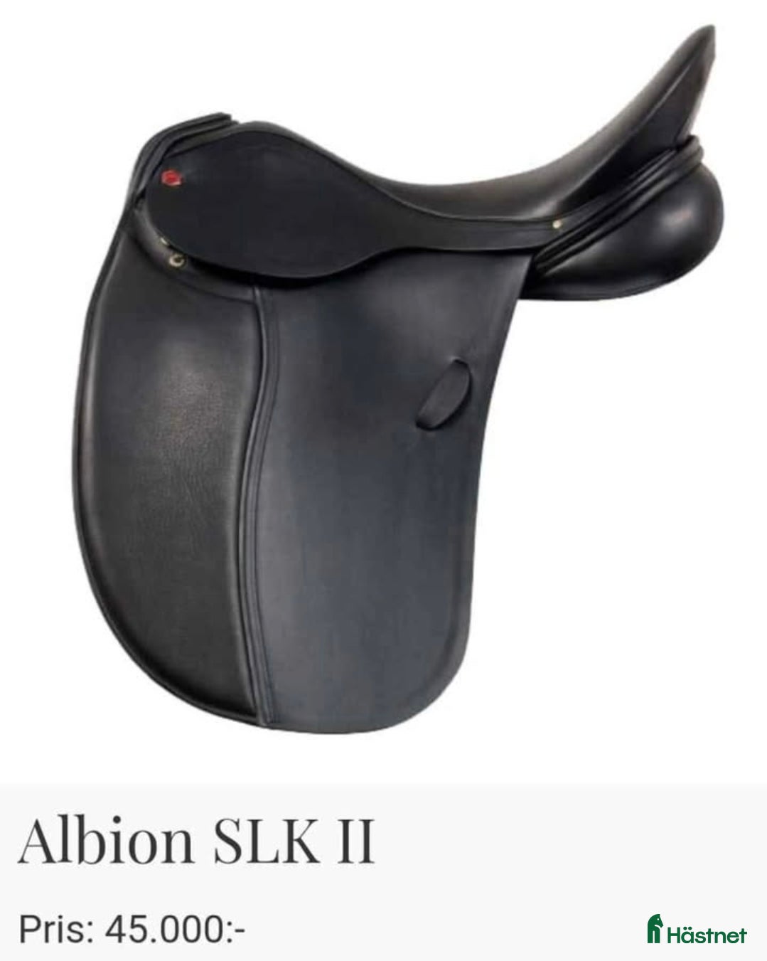 Sadlar hästutrustning till salu: Albion SLK2 bortslumpas i Trollhättan - Annons 1