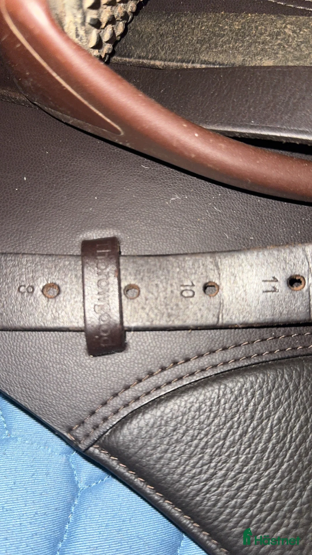 Sadlar hästutrustning till salu: Brun thorowgood hoppsadel i Sågmyra - Annons 4