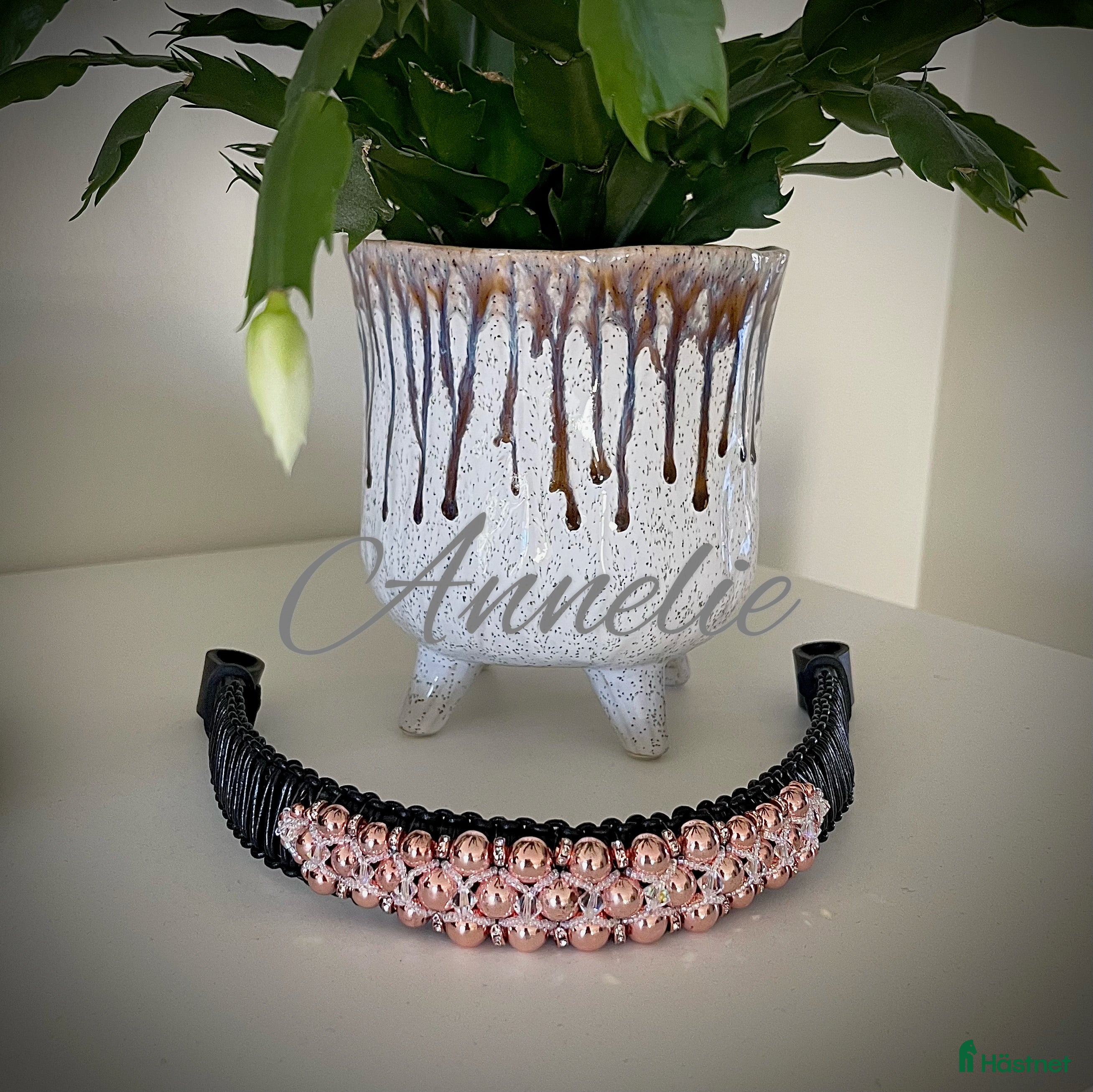 Träns hästutrustning Unikt handgjort pannband - Annons 17