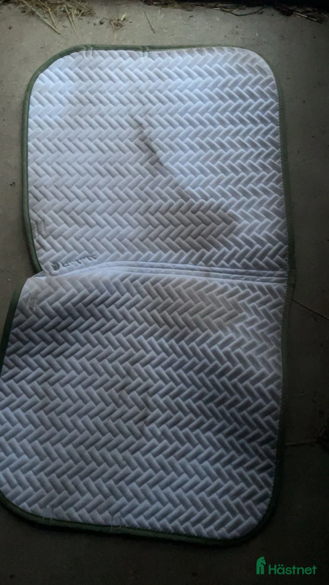 Schabrak & Vojlockar hästutrustning till salu: Grönt dressyr schabrak med extra detaljer i Norrtälje - Annons 3