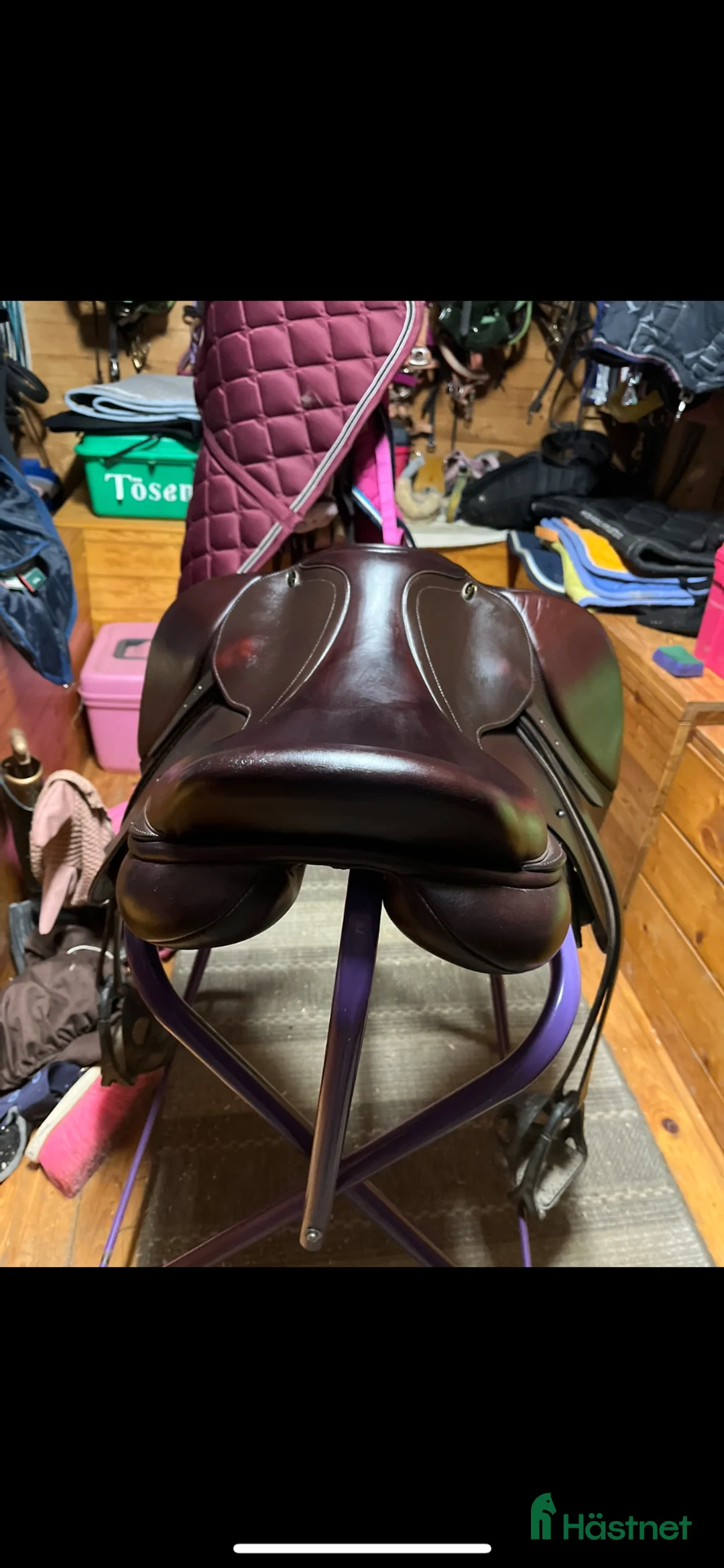 Sadlar hästutrustning till salu: Santa cruze mörk brun - Annons 8
