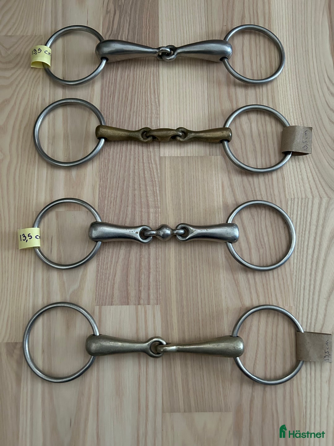 Bett hästutrustning till salu: Olika bett storlek 13,5 cm - Annons 1