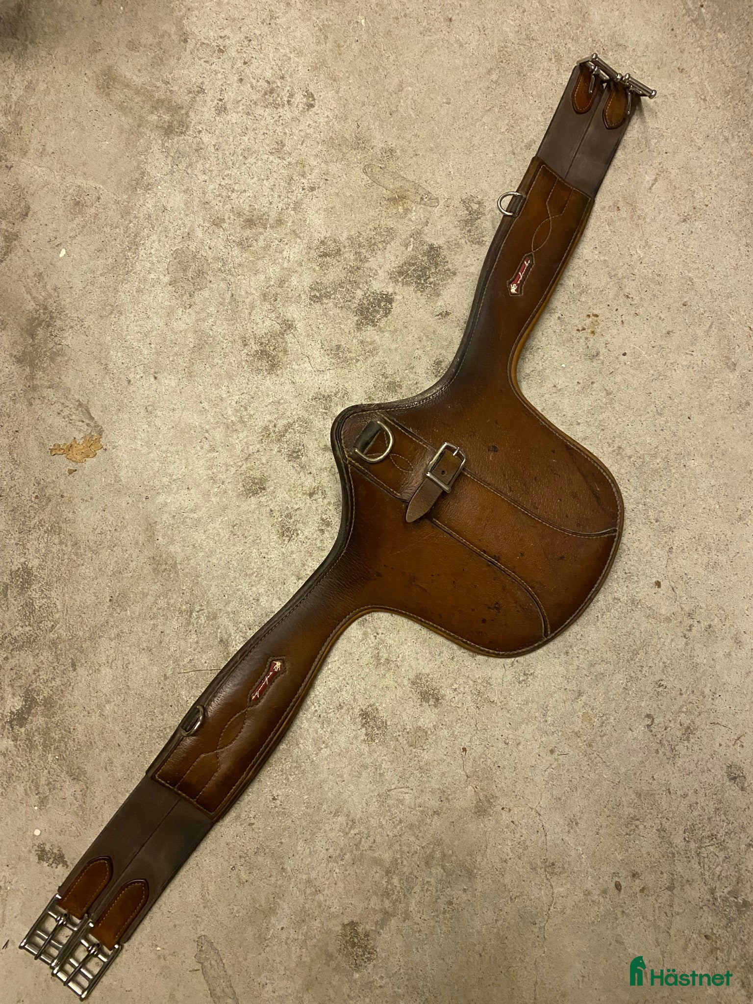 Sadeltillbehör hästutrustning Hoppgjord med magplatta 110 cm - Annons 3