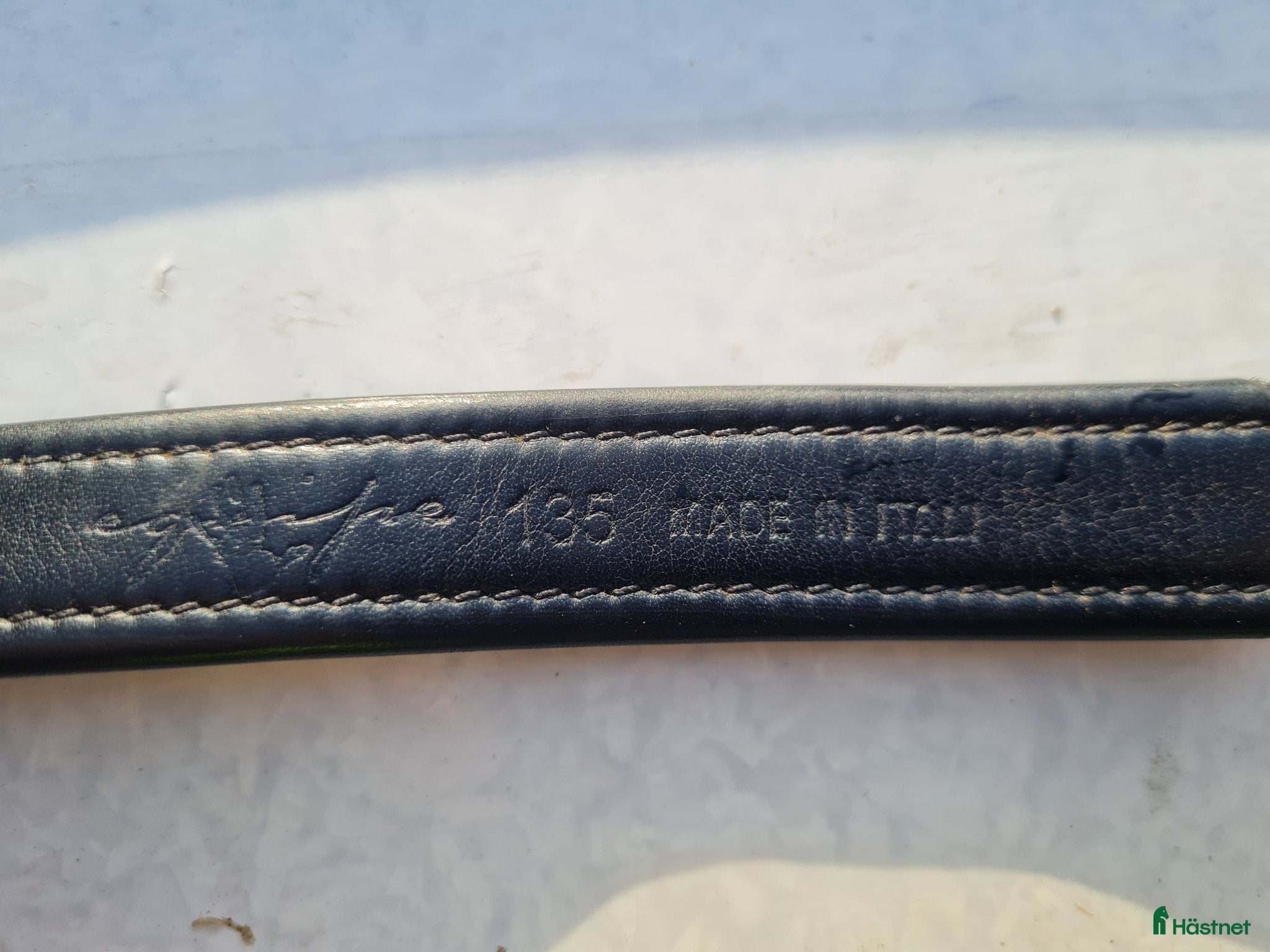 Sadeltillbehör hästutrustning Svarta Equipe stigläder i kalvskinn, 135 cm - Annons 16