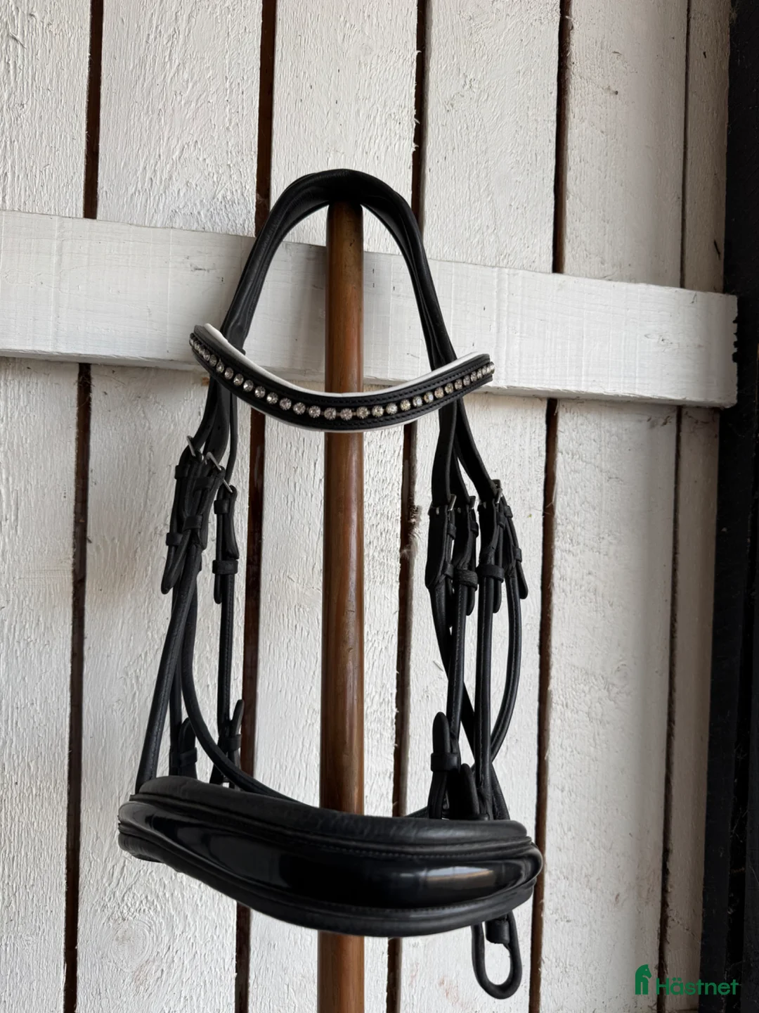 Träns hästutrustning till salu: Svart rundsytt kandar  - Annons 2