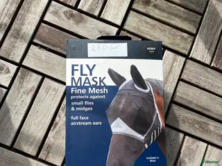 Övrig Hästutrustning hästutrustning Shires flughuva med nos och öron, pony - Annons 11