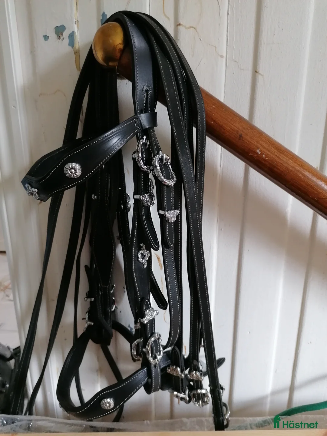 Träns hästutrustning till salu: Spanskt exklusivt kombinerat träns/kandar i Västra Frölunda - Annons 1