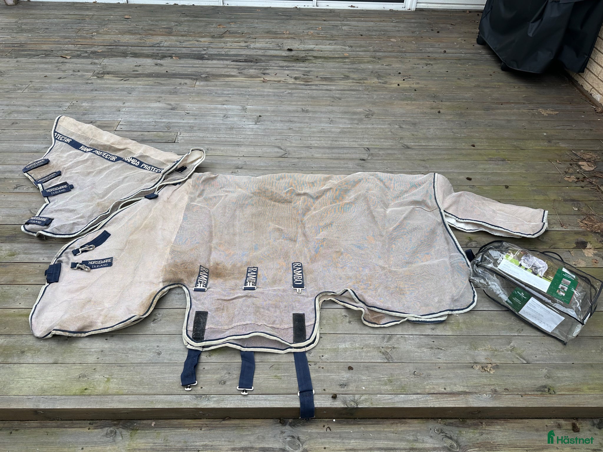 Täcken hästutrustning Rambo Protector flugtäcke - Annons 13