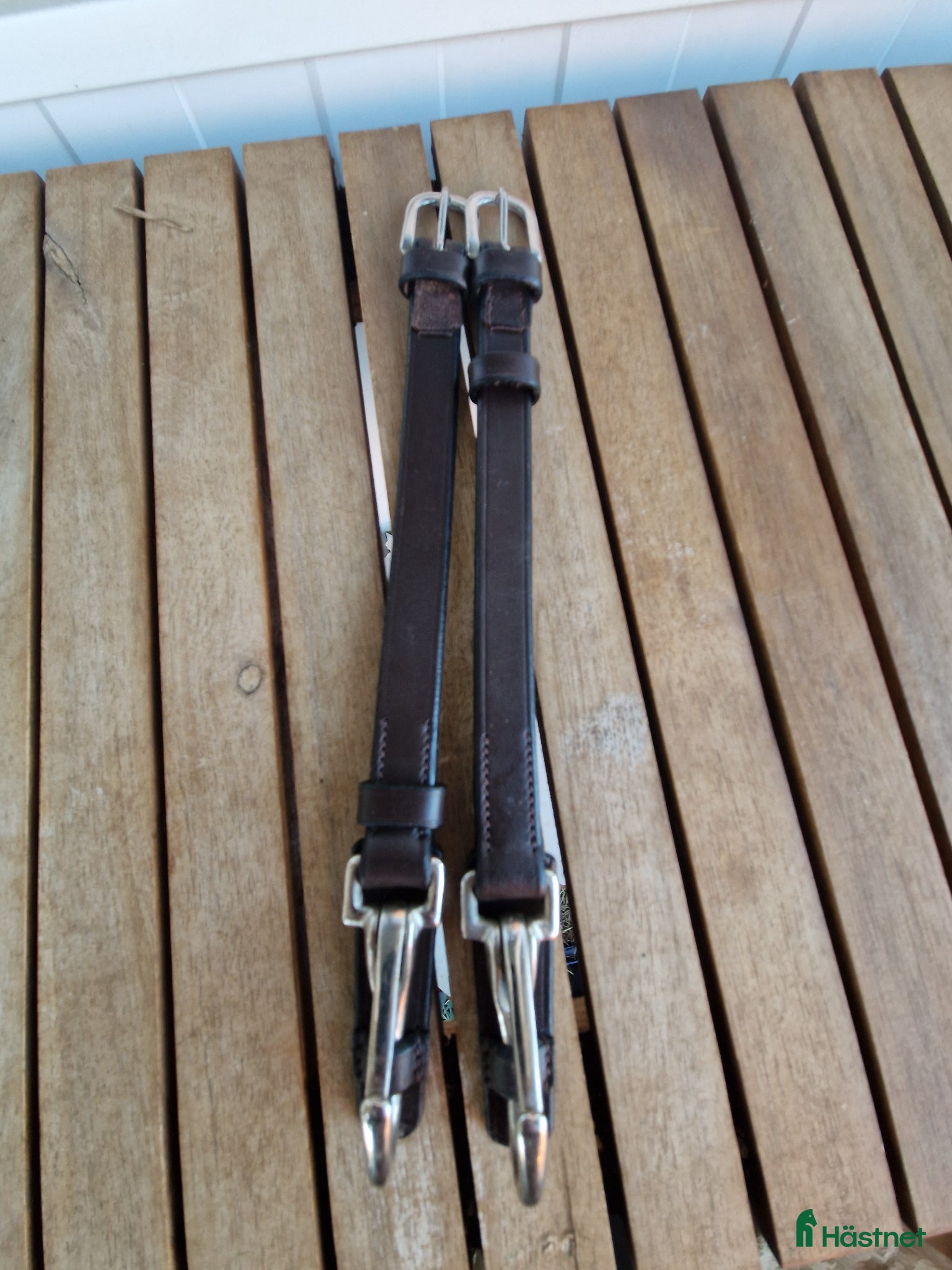 Träns hästutrustning Sidostycken, brun, full, Dyon - Annons 3