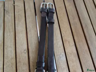 Träns hästutrustning Sidostycken, brun, full, Dyon - Annons 1