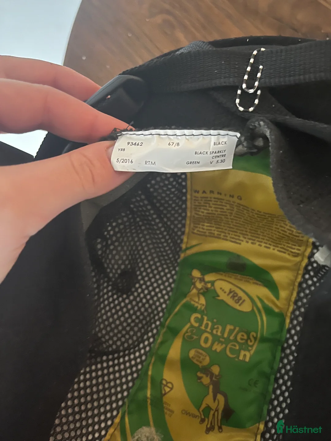 Hjälmar ryttarutrustning till salu: Charles owen hjälm  - Annons 3