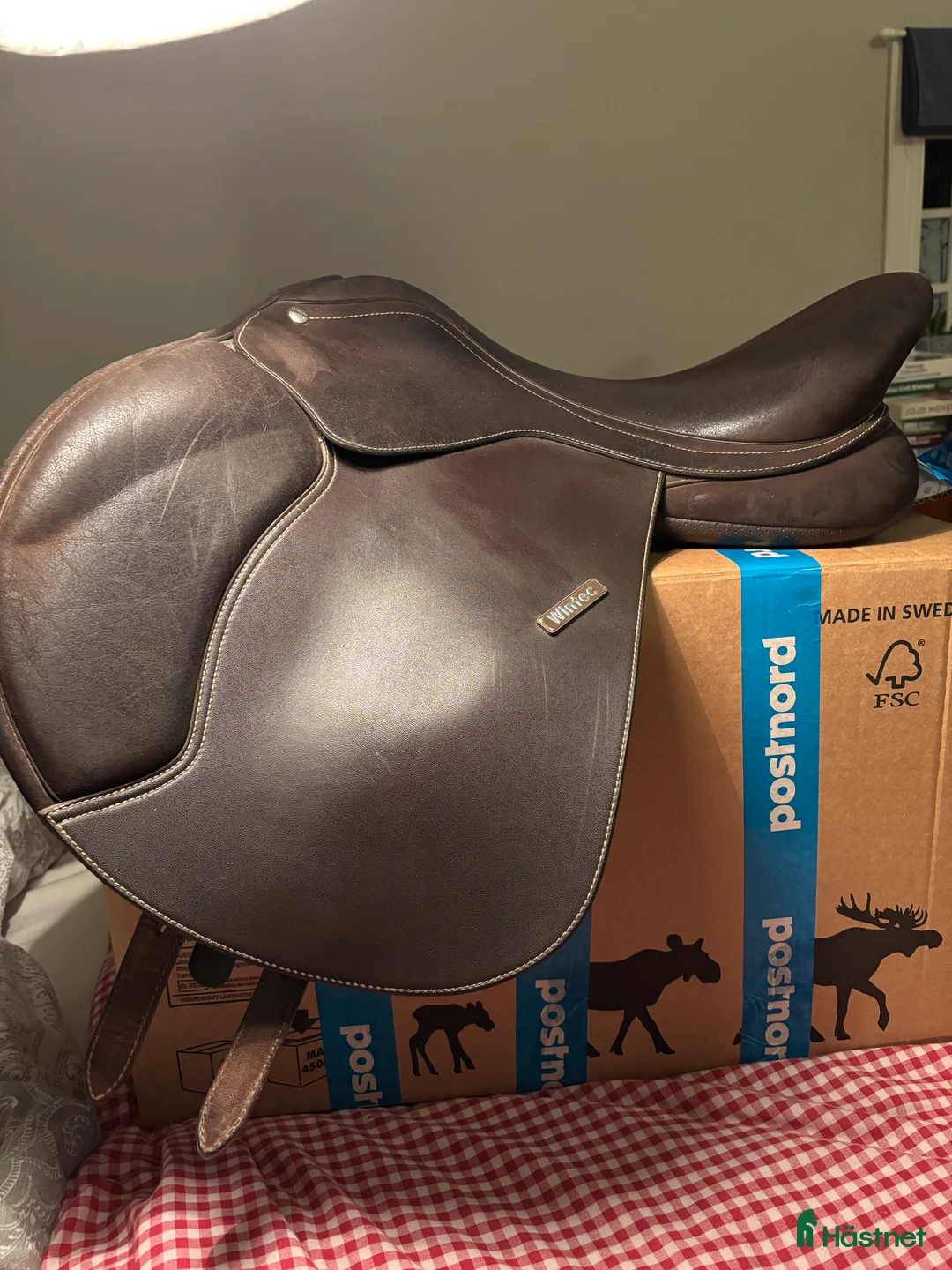 Sadlar hästutrustning till salu: Fin wintec hoppsadel - Annons 1