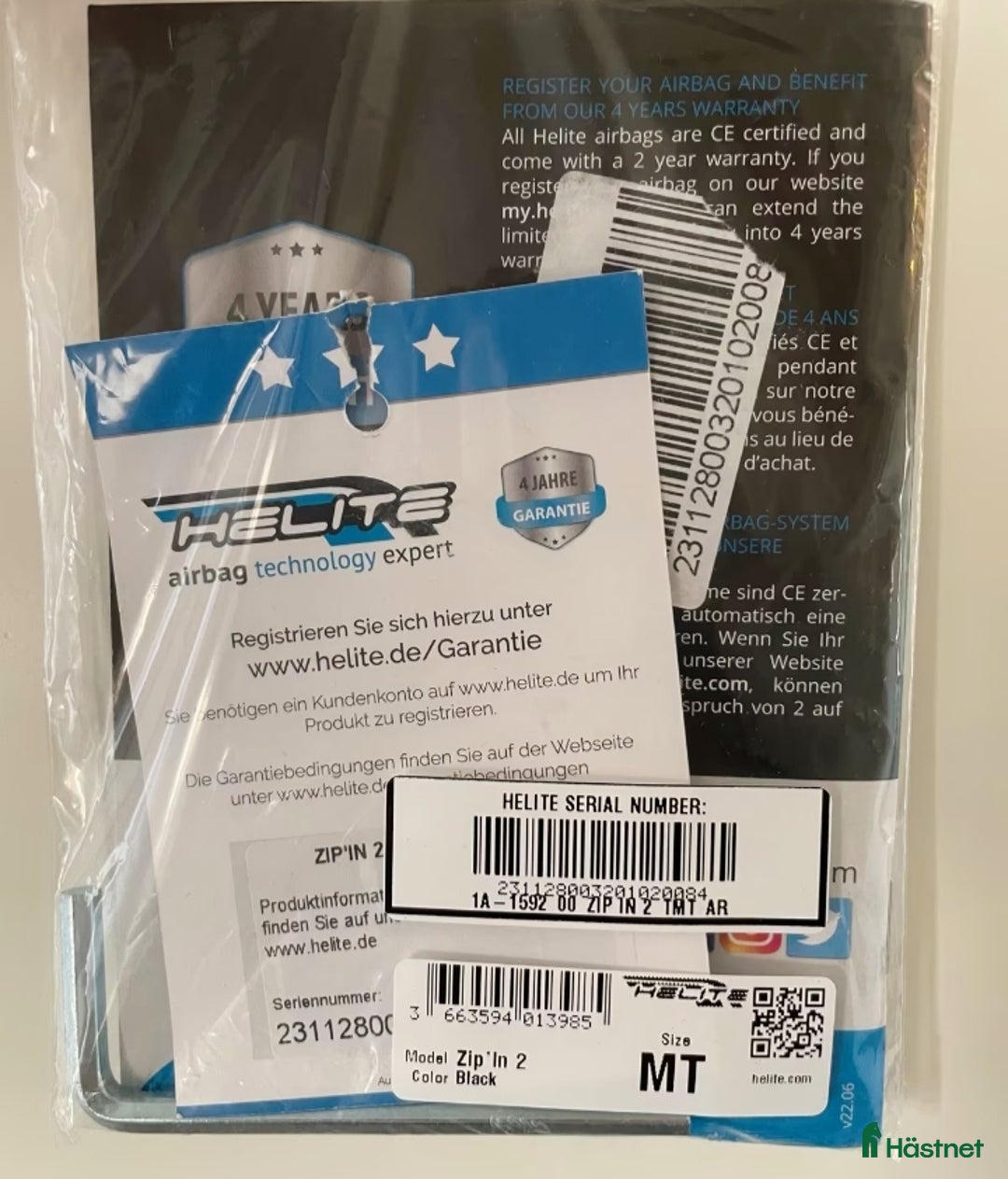 Säkerhetsvästar ryttarutrustning till salu: Helite Zip´in 2 MT - Annons 6