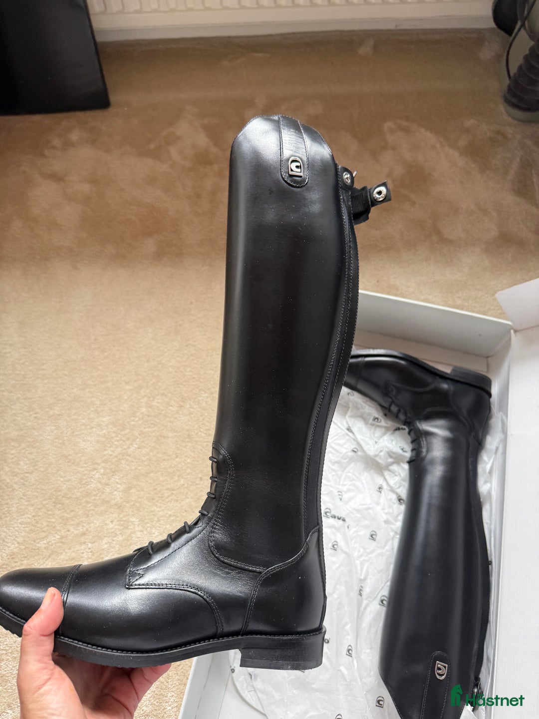 Ridstövlar ryttarutrustning till salu: Klipp! Helt nya Linus Jump i Lidingö - Annons 3