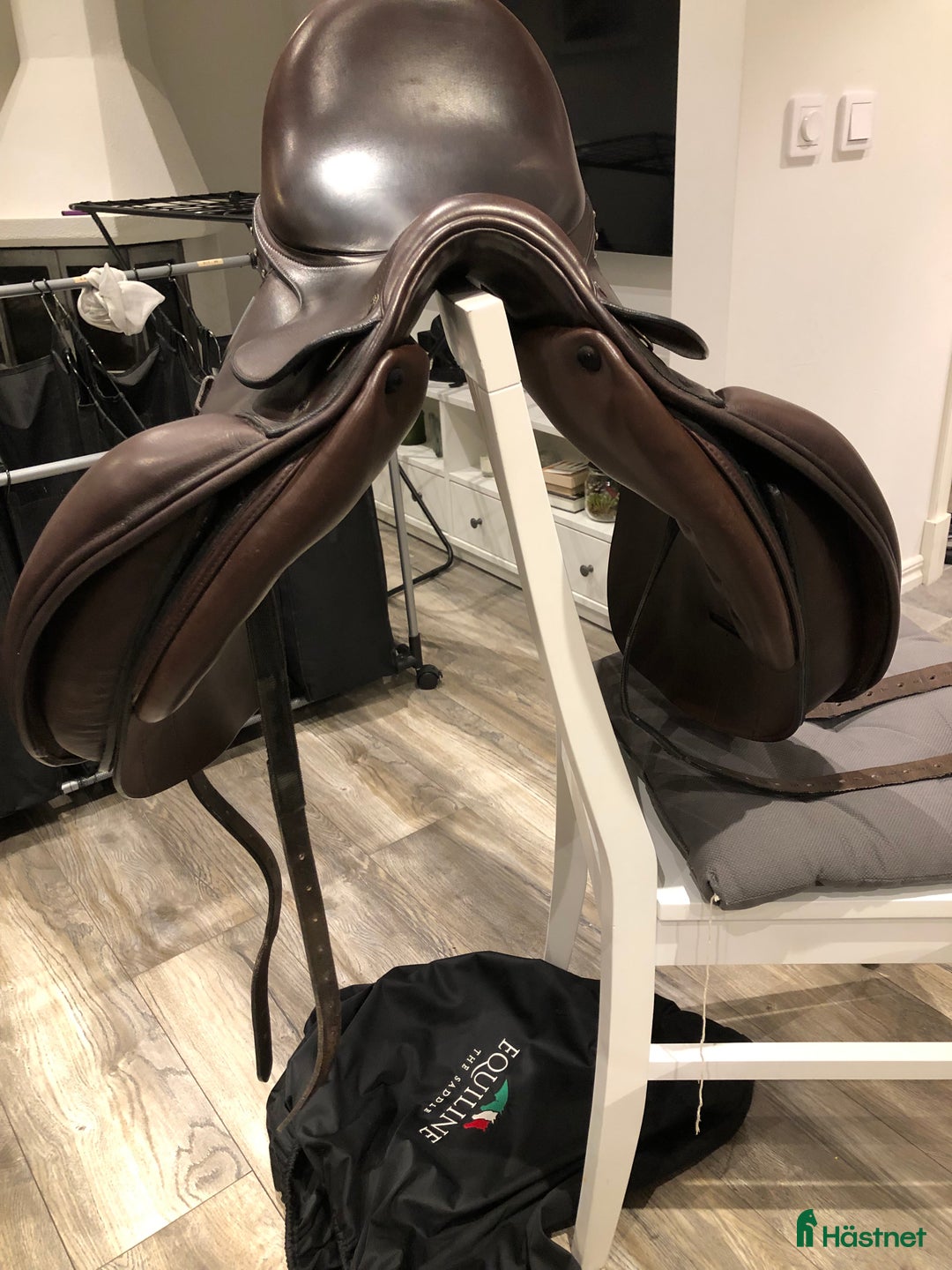 Sadlar hästutrustning till salu: Equiline Dressyr 17 Bomvidd L i Rockneby - Annons 2