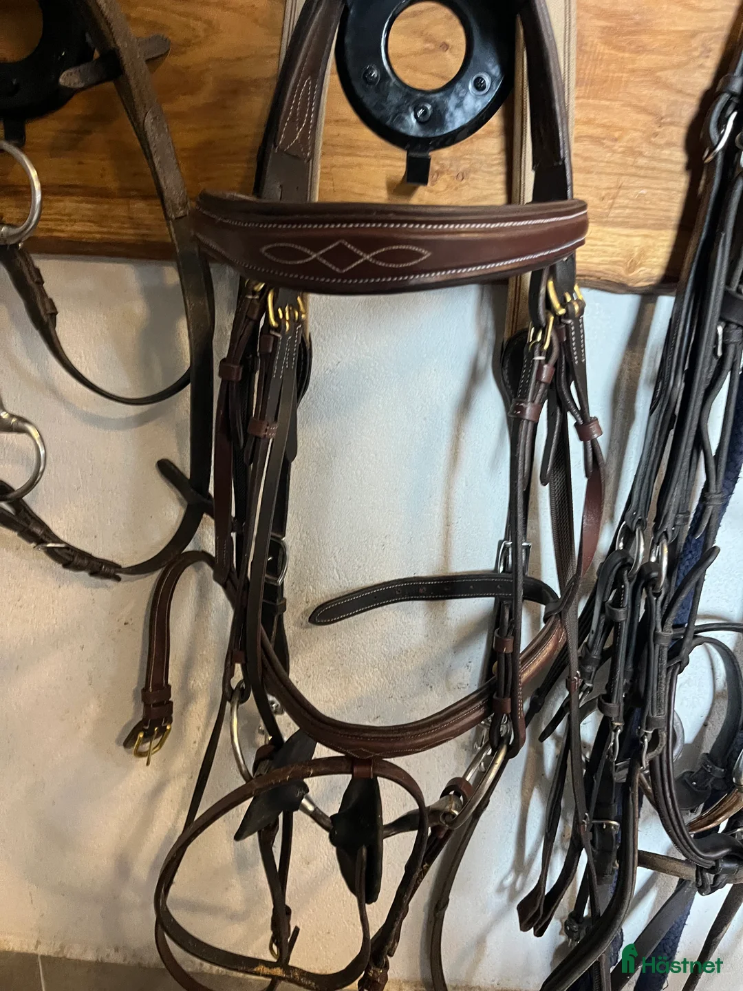 Träns hästutrustning till salu: Helt nytt brunt träna i Degeberga - Annons 3