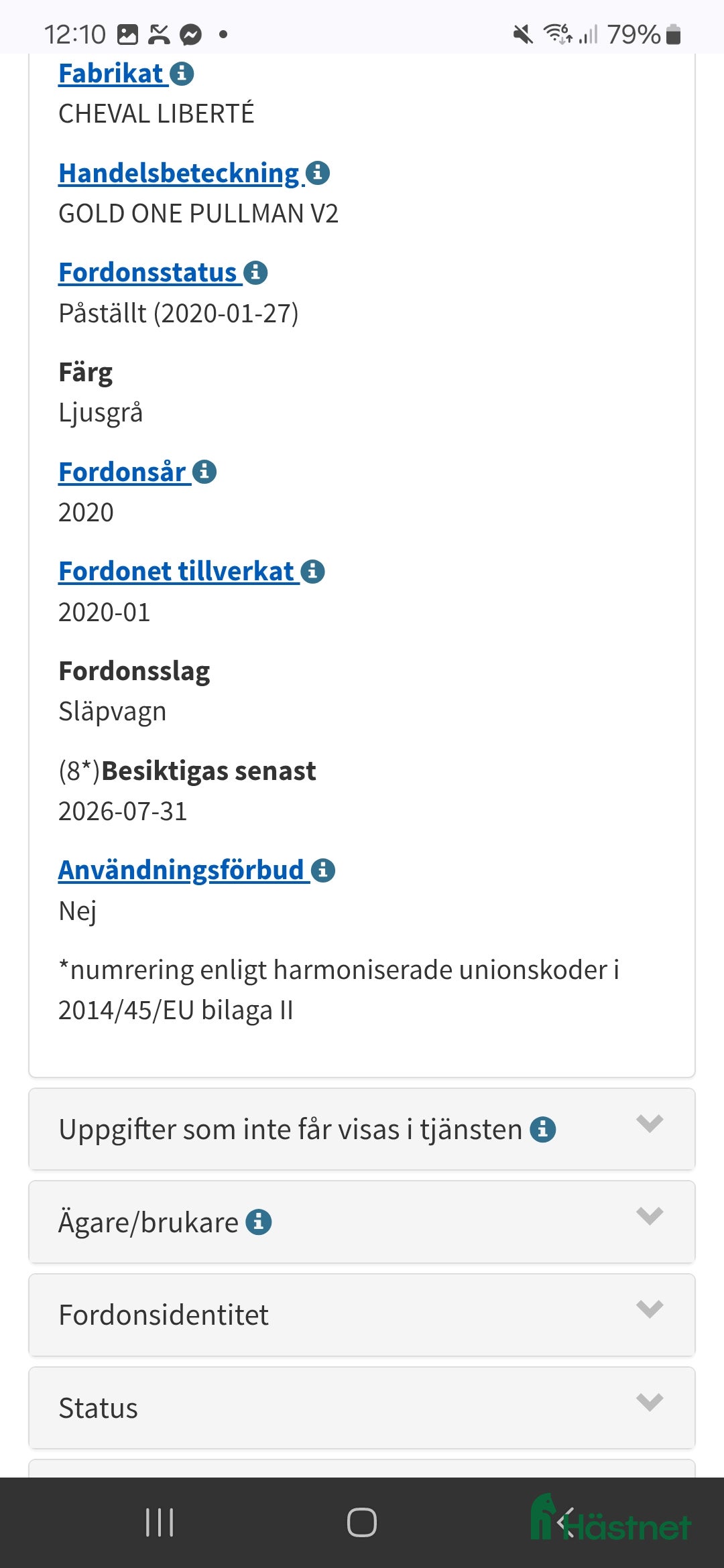 Hästtransporter  fordon & transport till salu: Cheval liberte gold one pullman i Huskvarna - Annons 6