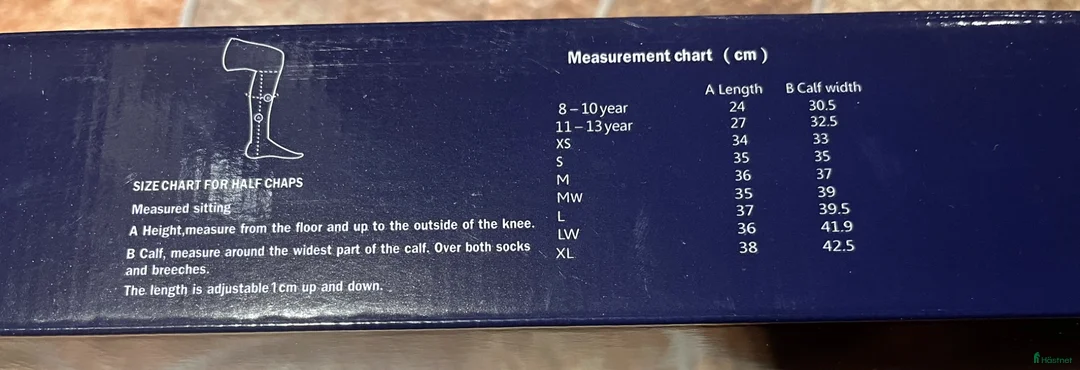 Ridstövlar ryttarutrustning till salu: Nya skor och chaps - Annons 3