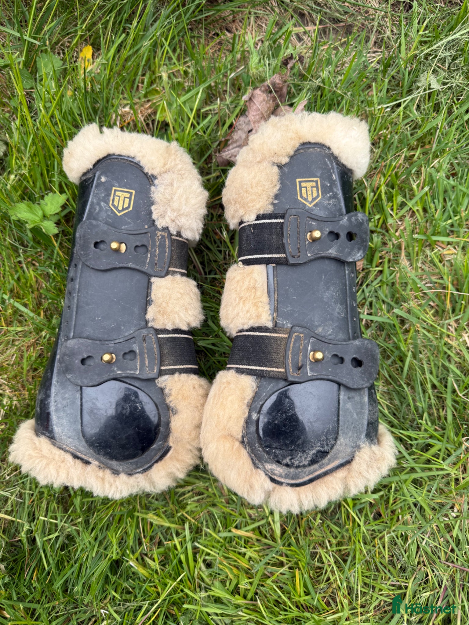 Benskydd hästutrustning Fluffiga hoppskydd - Annons 5