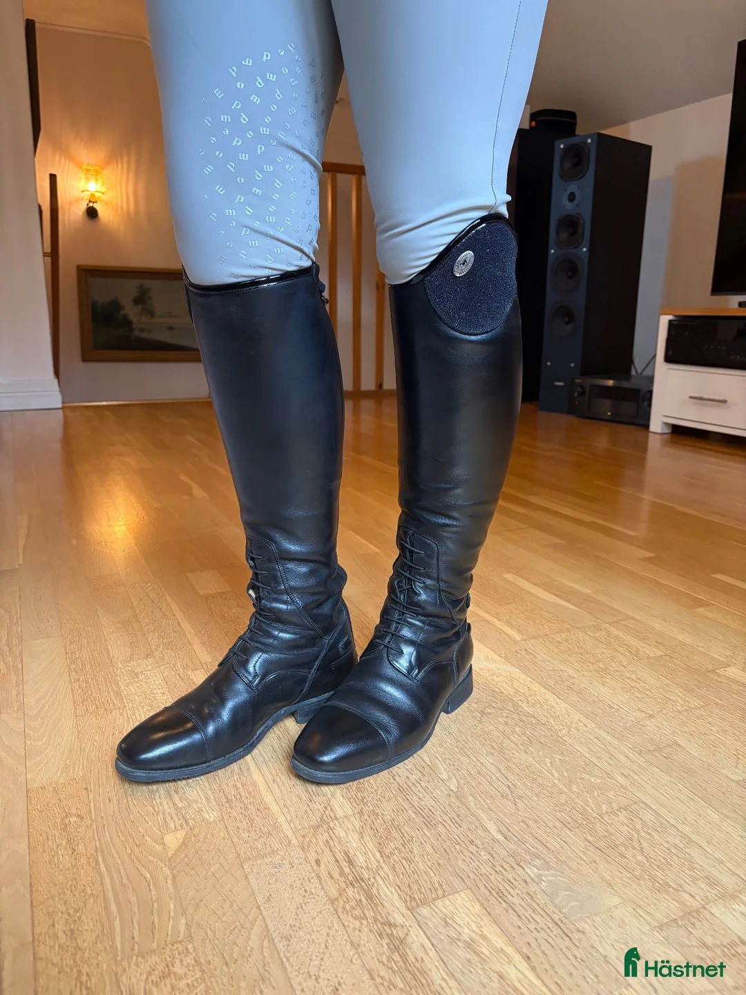 Ridstövlar ryttarutrustning till salu: Välvårdade DeNiro boot Roberto stardust ridstövlar i Moholm - Annons 1