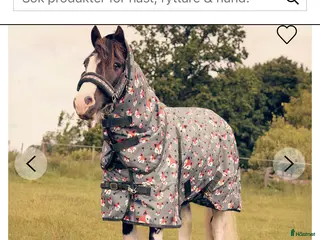 Täcken hästutrustning Utetäcke och grimma - Annons 2