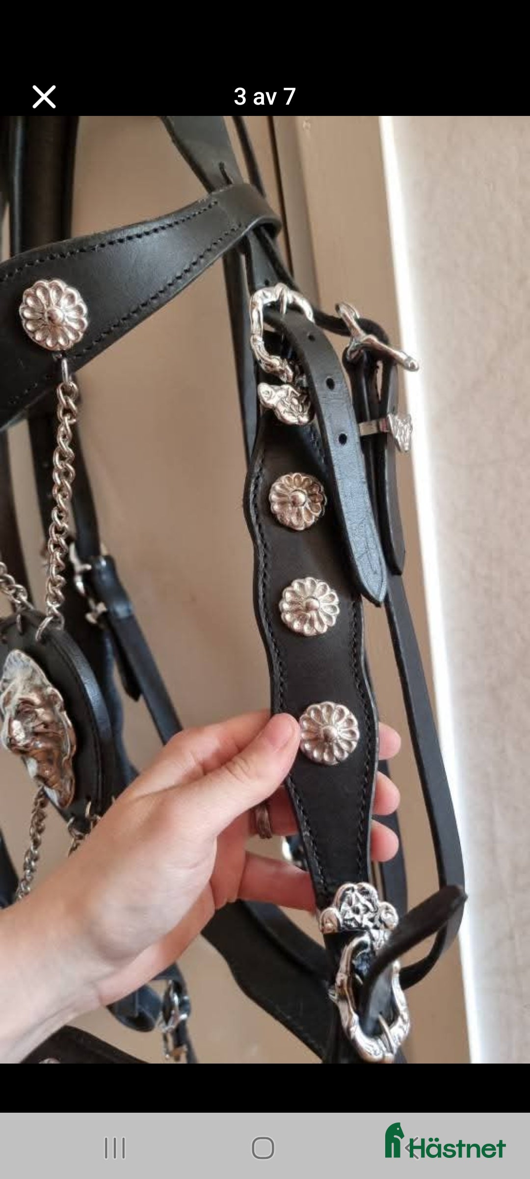 Träns hästutrustning till salu: Akademisk träns med tillhörande halsring  i Björkvik - Annons 3