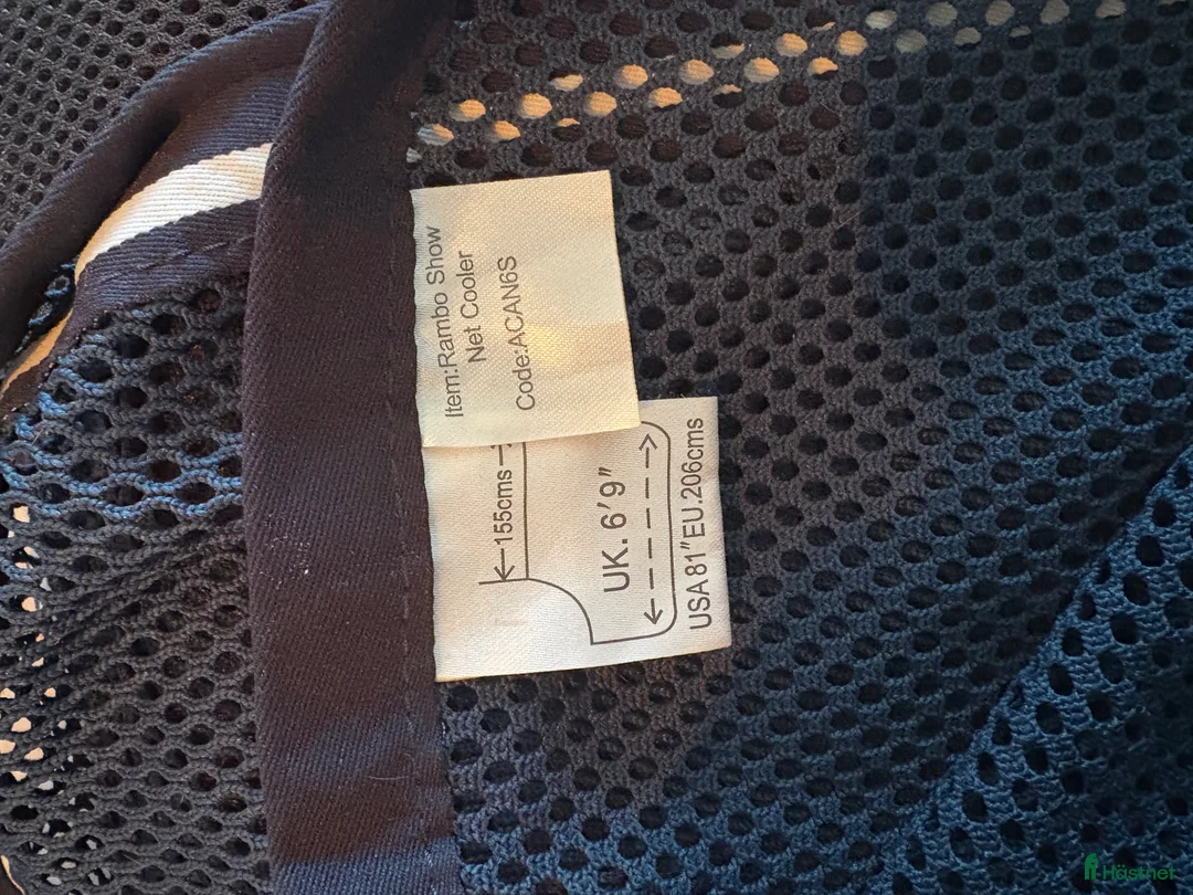 Täcken hästutrustning till salu: Horseware Rambo Show Net Cooler i Nacka - Annons 2