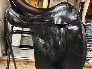 Sadlar hästutrustning till salu: Dressyrssdel svart i Växjö - Annons 5