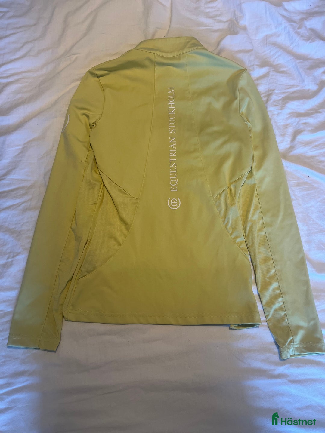 Övrig Ryttarutrustning ryttarutrustning till salu: Fin gul equestrian stockholm tröja i Kalmar - Annons 2