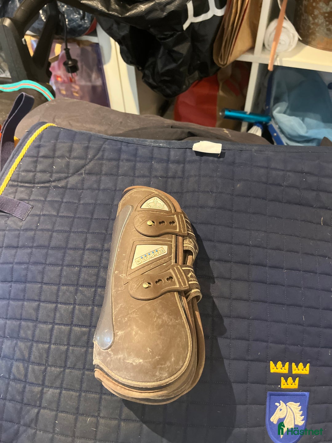 Benskydd hästutrustning till salu: Veredus benskydd fram+bak i Stockholm - Annons 1