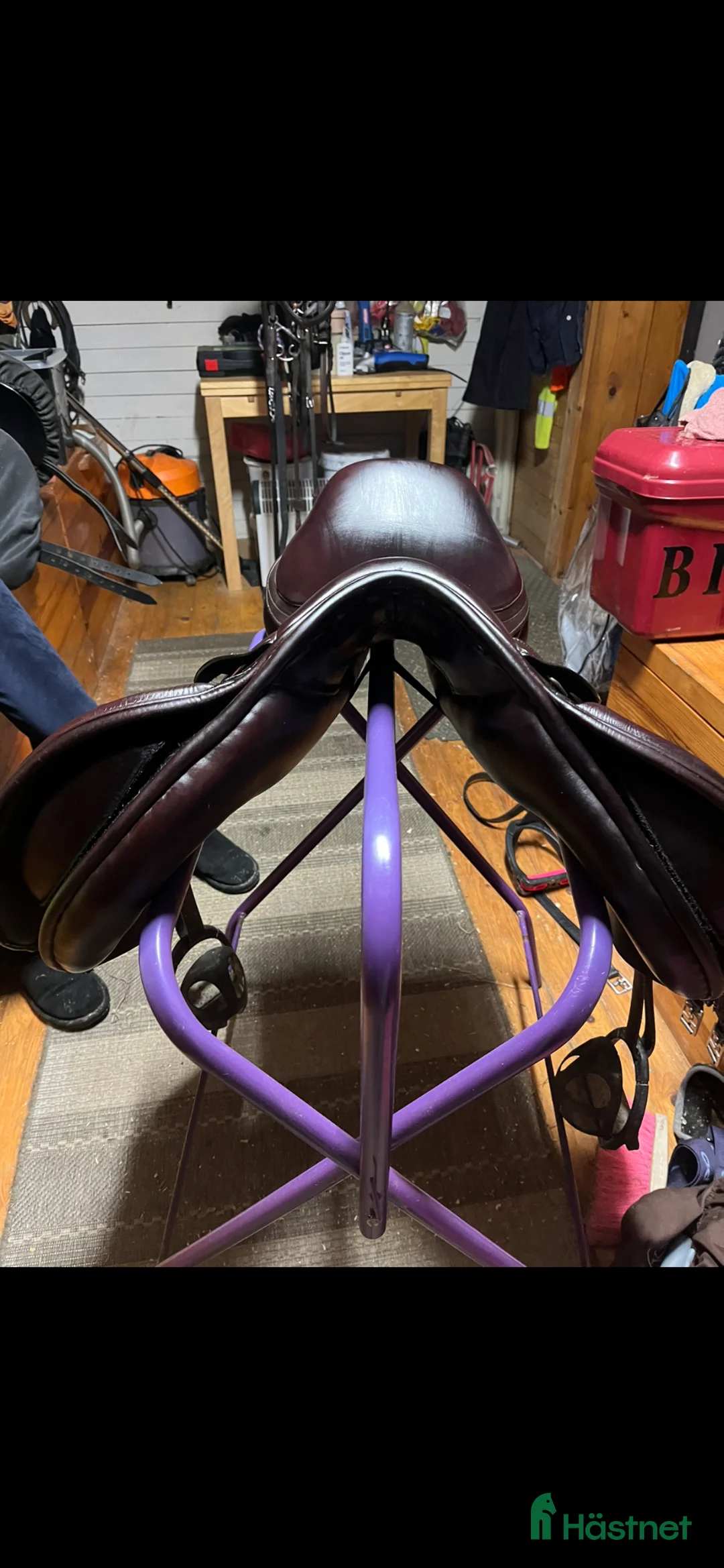 Sadlar hästutrustning till salu: Santa cruze mörk brun - Annons 1