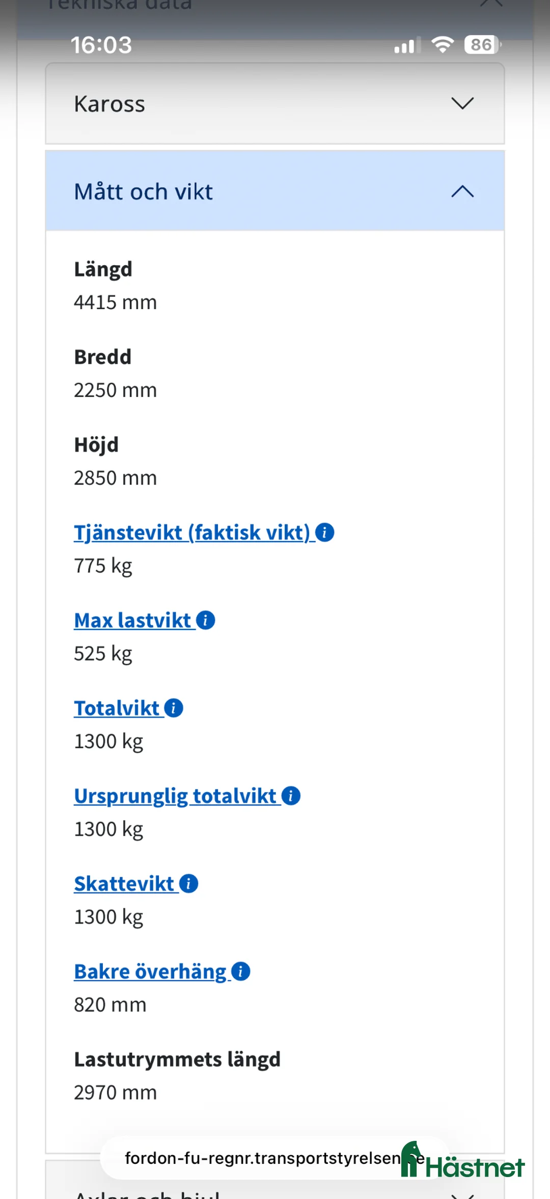 Hästtransporter  fordon & transport till salu: Christ Cortez 2017 - Annons 7