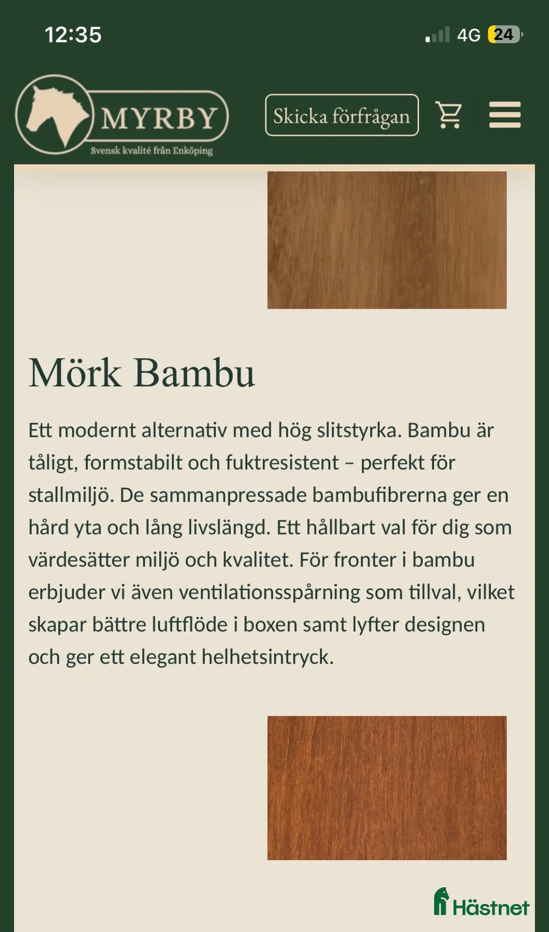 Stallinredning, stängsel & gård övrig utrustning till salu: Ny Boxfront  - Annons 2