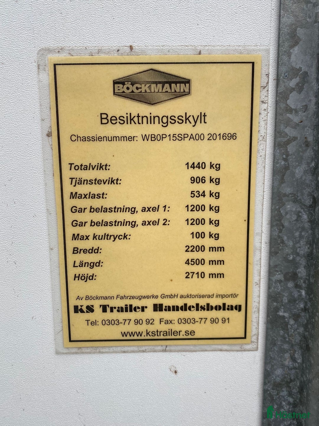 Hästtransporter  fordon & transport till salu: Böckmann Duo Hästtransport  i Årjäng - Annons 8