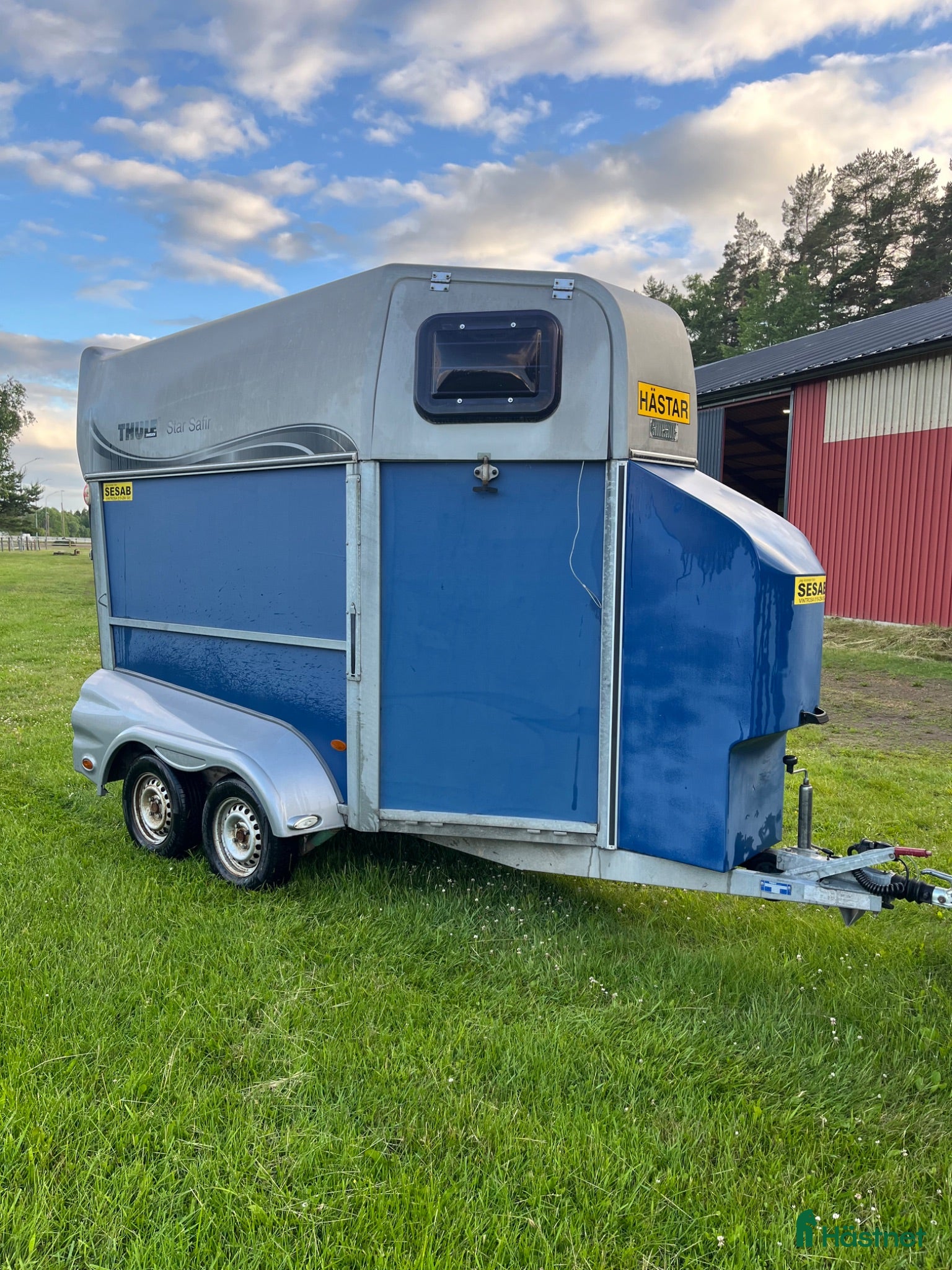 Hästtransporter  fordon & transport till salu: Nybesiktigad Thule Safir - Annons 19