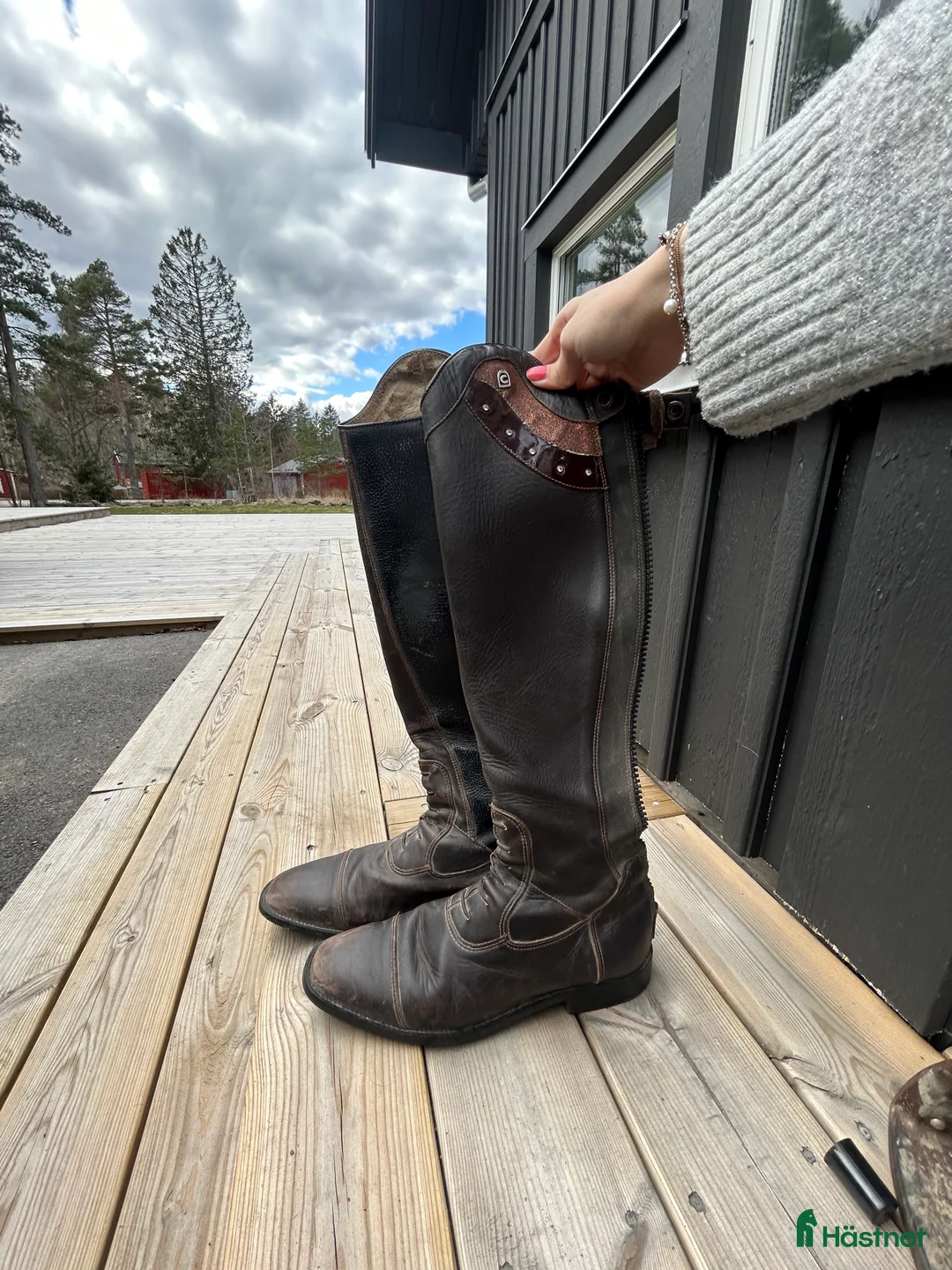 Ridstövlar ryttarutrustning till salu: Cavallo ridstövlar i Trosa - Annons 1