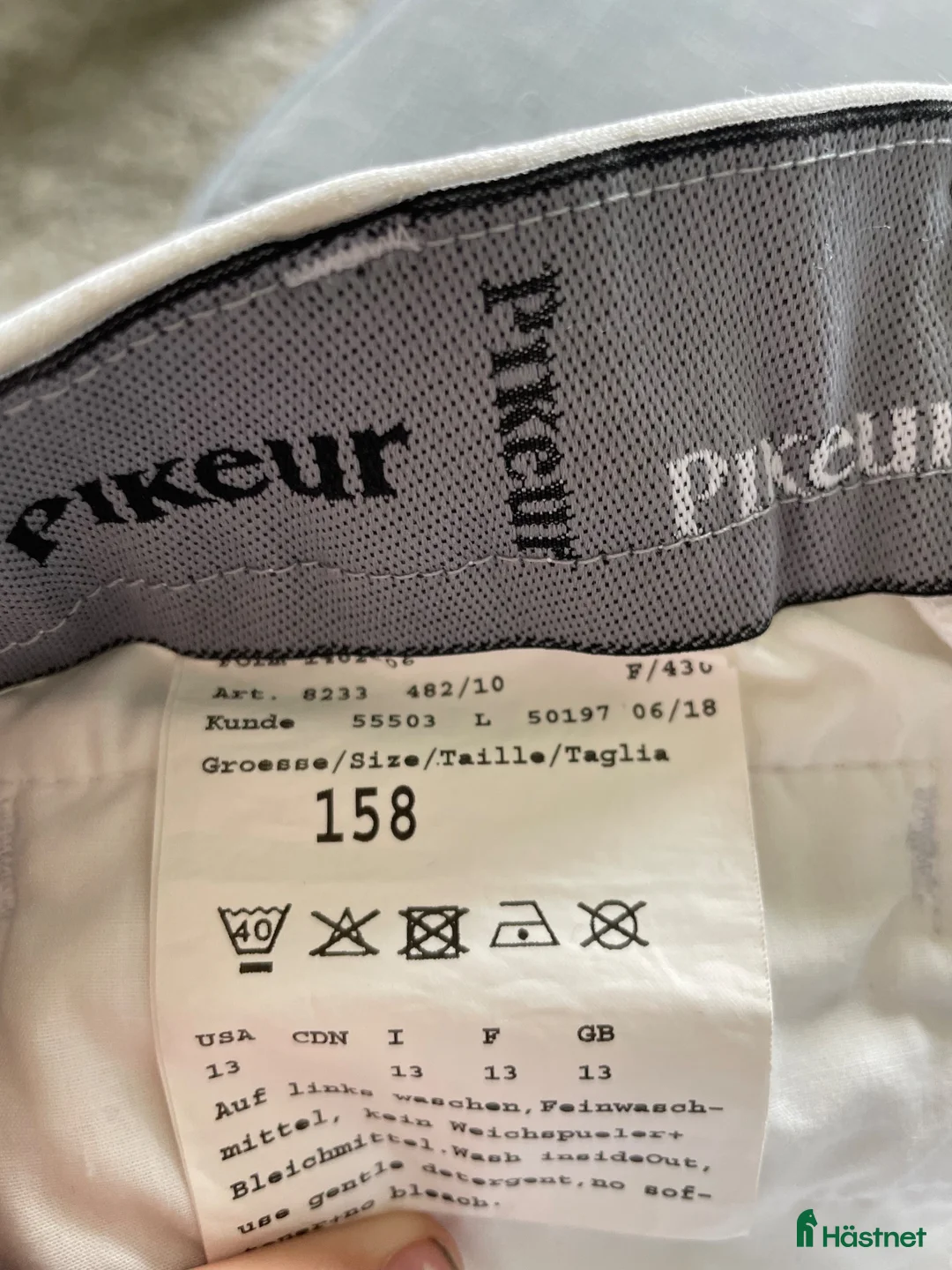 Ridbyxor ryttarutrustning till salu: Pikeur Lucinda Girl Slim – stl 158  - Annons 5