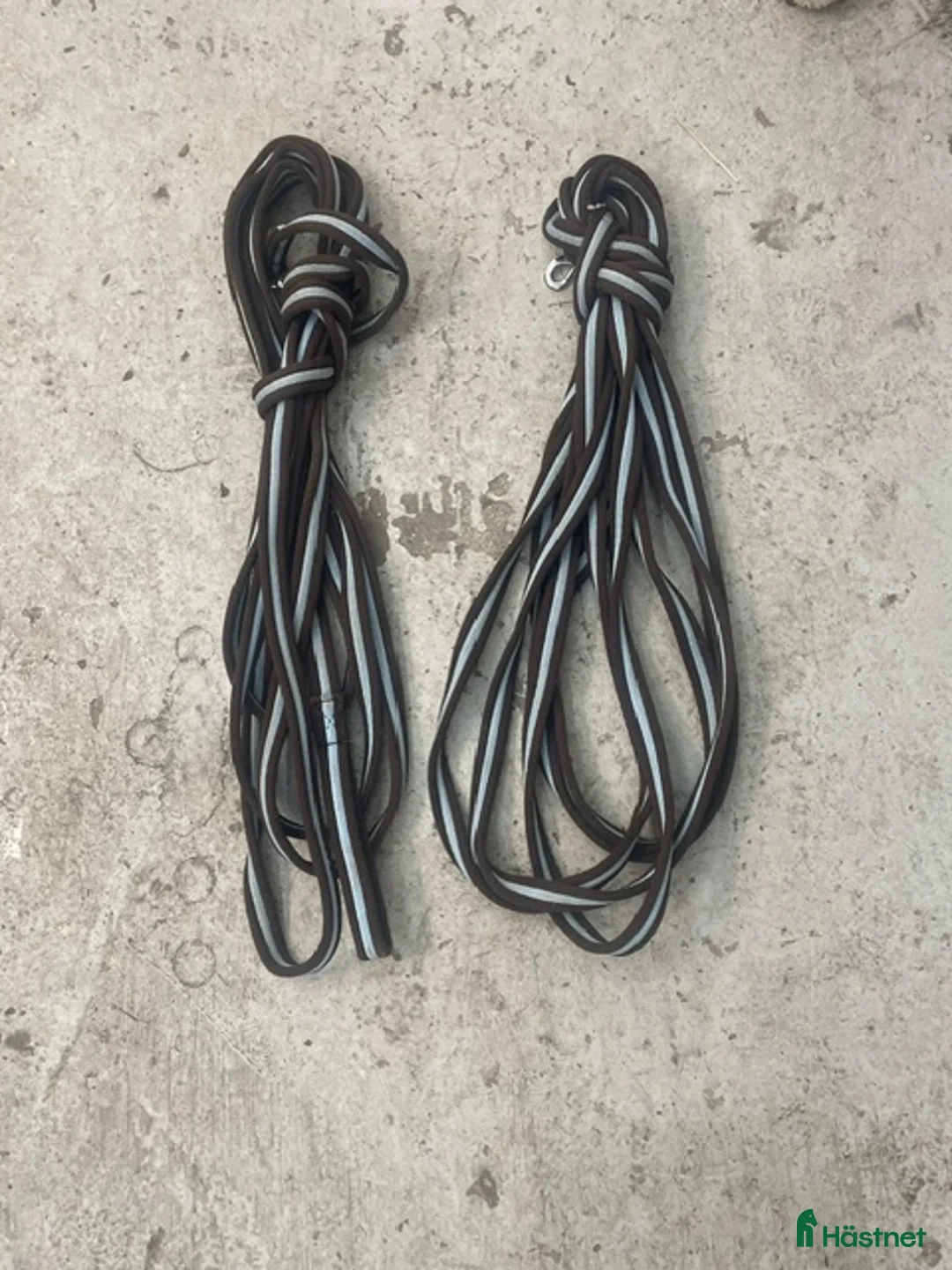 Övrig Hästutrustning hästutrustning till salu: Två longerinslinor i Johannishus - Annons 1