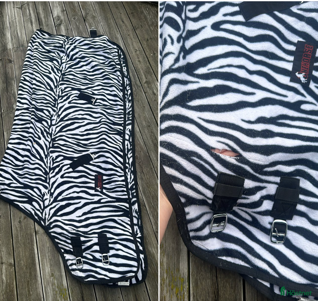 Täcken hästutrustning till salu: Stl 125 fleecetäcke i Söderköping - Annons 1