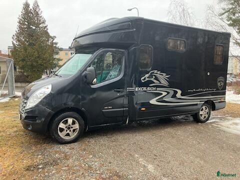 Hästlastbilar  fordon & transport till salu: B kort Paragan Exelsion 5 med IRELT hästsolarium - Annons 4