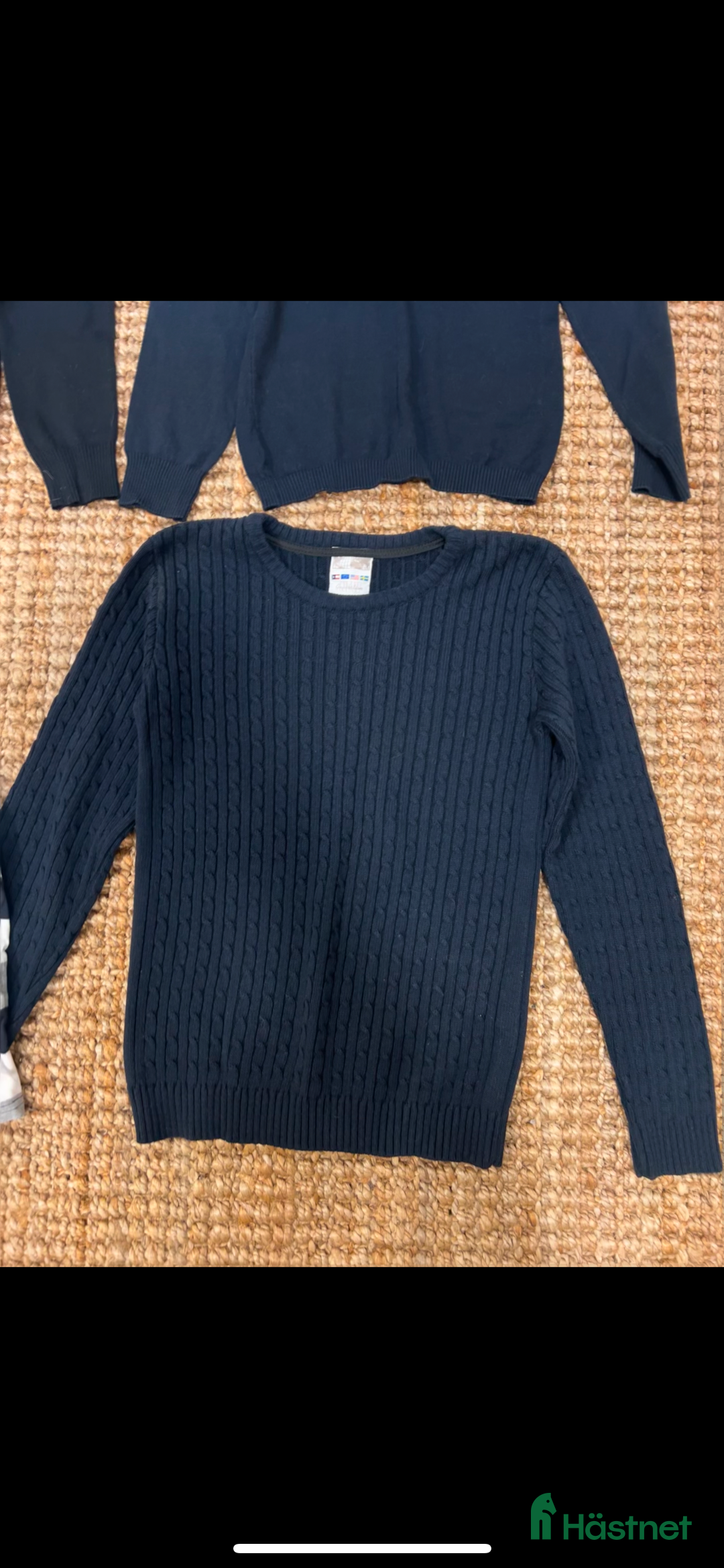 Övrigt Ridkläder ryttarutrustning till salu: Kabelstickad tröja  i Kristianstad - Annons 1