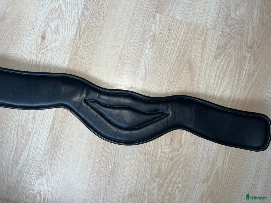Sadeltillbehör hästutrustning till salu: Svart Dressyrgjord 70 cm - Annons 2