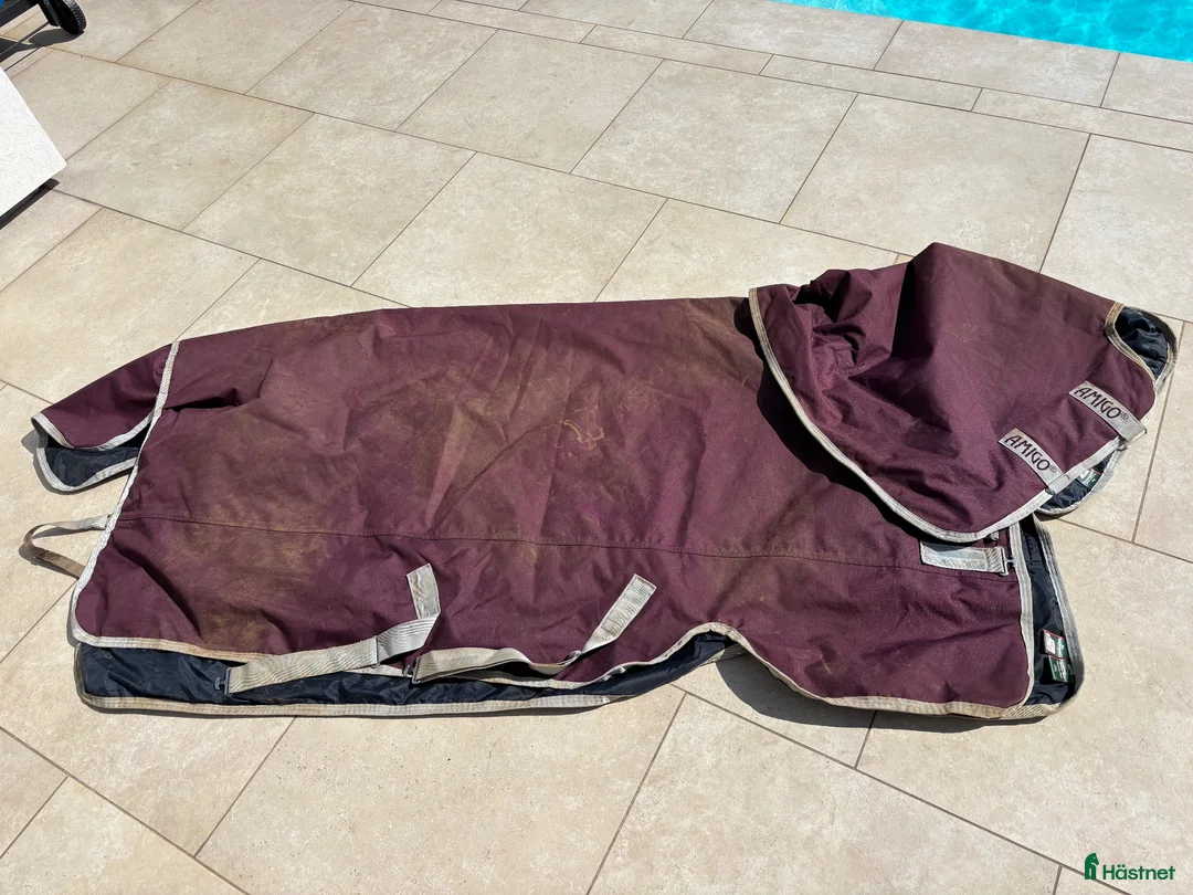 Täcken hästutrustning till salu: Amigo Bravo Ripstop 200 g st 130 cm fint skick - Annons 2