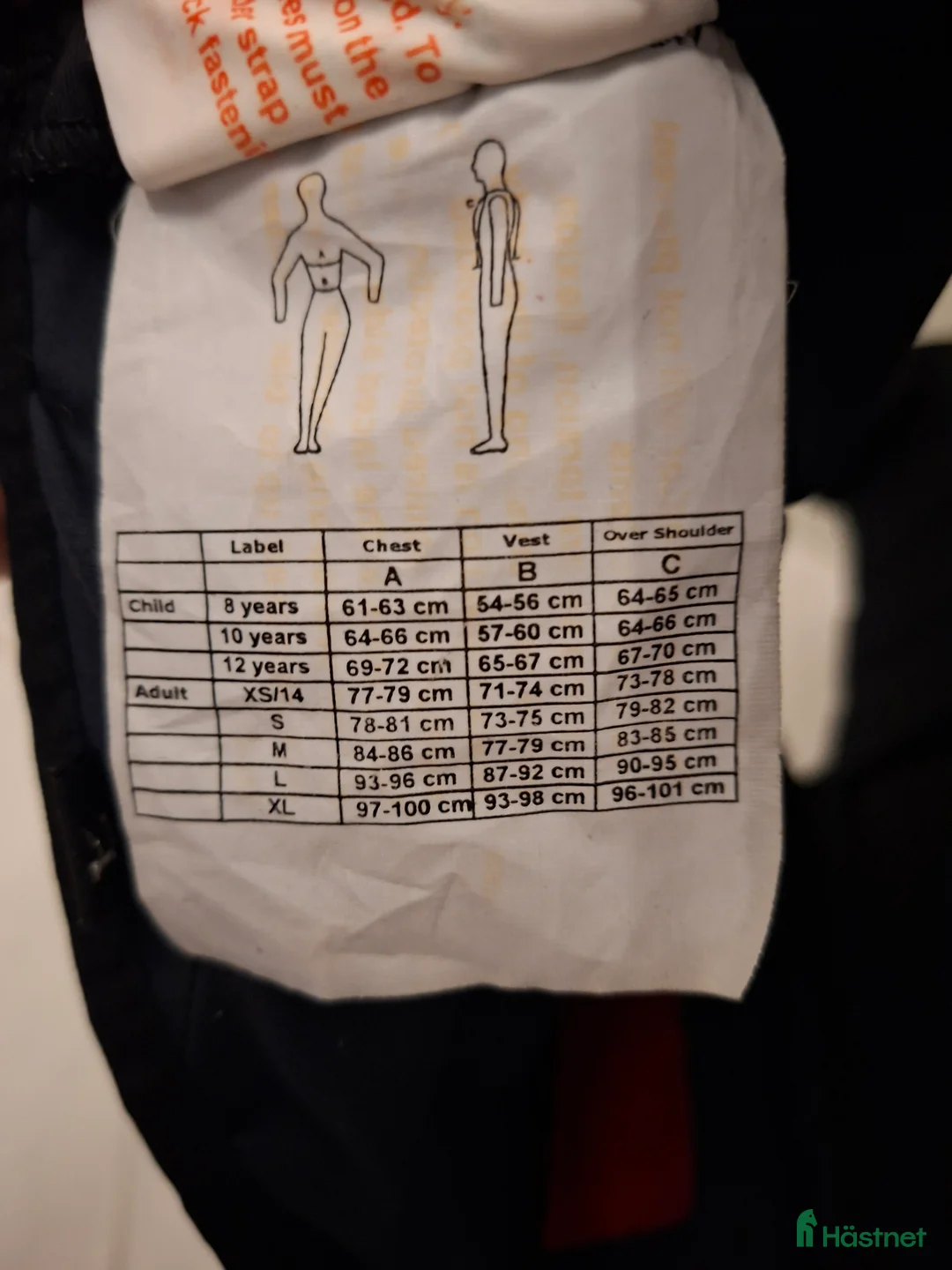 Säkerhetsvästar ryttarutrustning till salu: Säkerhetsväst klass 3 stl. L i Västra Frölunda - Annons 2