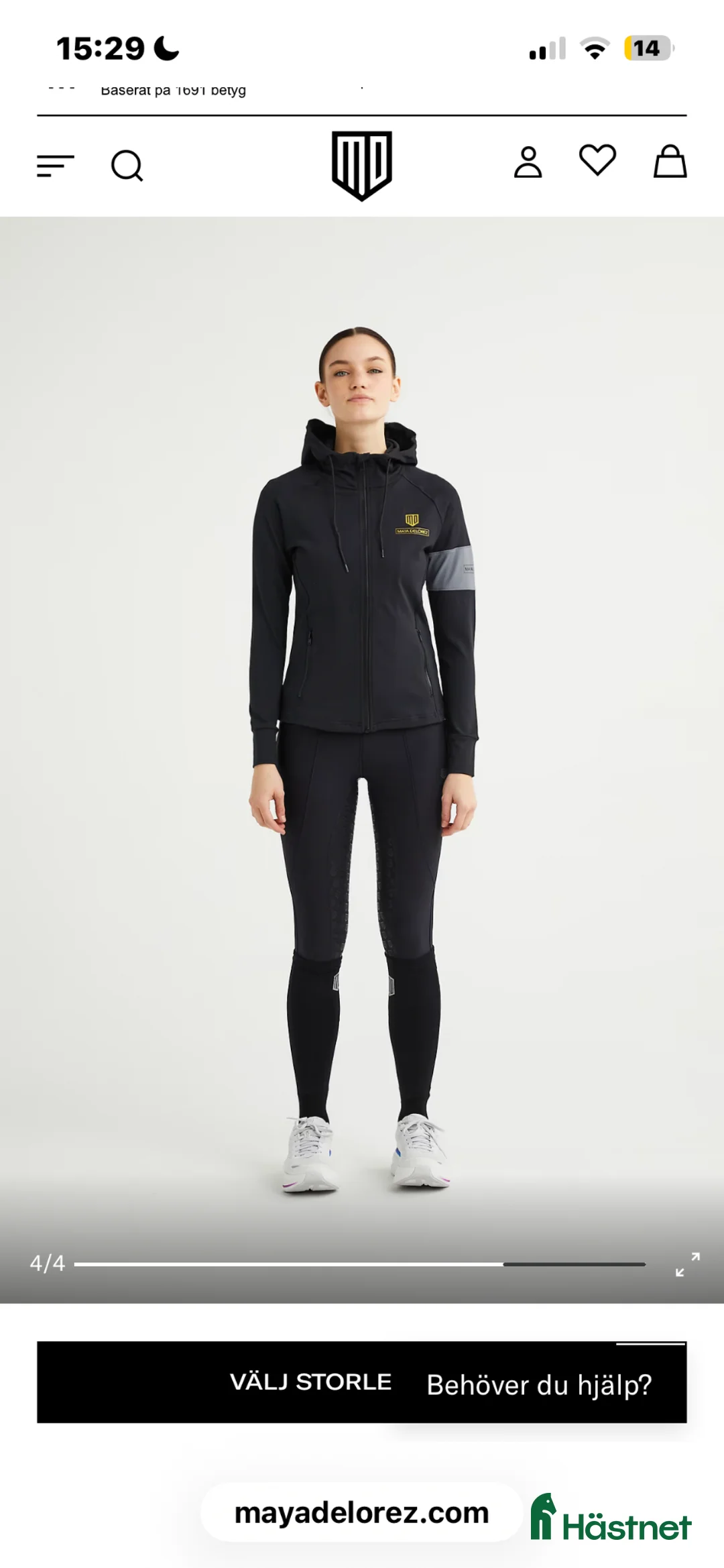 Övrigt Ridkläder ryttarutrustning till salu: Maya Delorez Hoodie - Annons 3